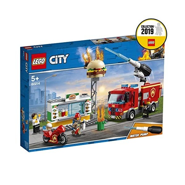 LEGO 60214 City Fire L’Intervention des Pompiers au Restaurant de Hamburgers