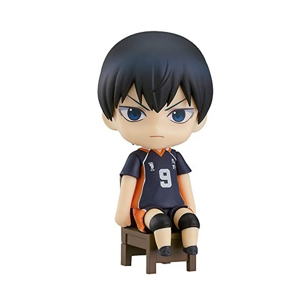 Volleyball Boy Kageyama Feixo Q Version Doll 丨 Forme statique, Design debout 丨 Matériau PVC, Peinture de haute qualité 丨 Déco