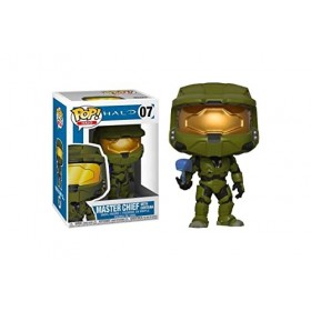 Funko Pop! Games: Halo - Master ChiefF with Cortana - Figurine en Vinyle à Collectionner - Idée de Cadeau - Produits Officiel