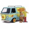 Jada Toys - 31720 - Modèle Mistery Machine avec Figurines Shaggy et Scooby-Doo 1/24 Die Cast Marvel Toys - Multicolore - 15cm