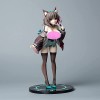 BOANUT Ecchi Anime Figure Mauve Cat Ear Girl Chaussettes Hautes Ver. Statue de vêtements Amovibles Personnages de Dessins ani