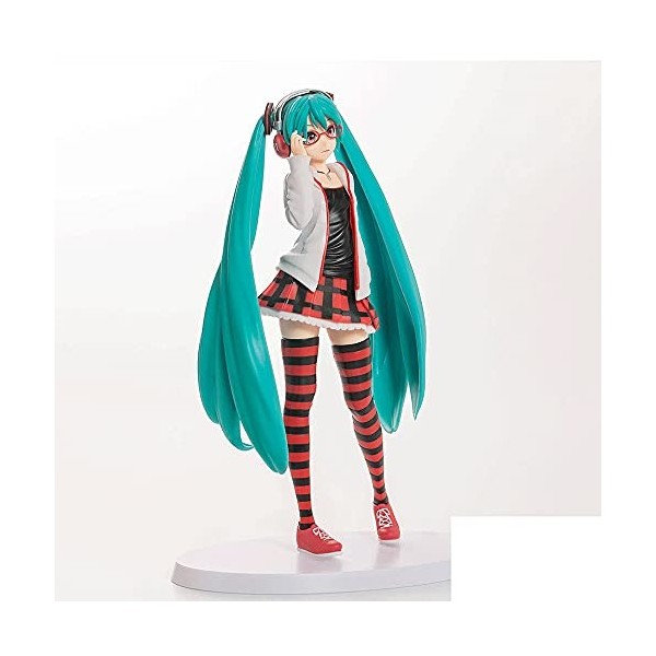 JJRPPFF Hatsune Miku, Hauteur 23,5 cm /9,2 in , Figurine Danimation en PVC, Bien Faite, Apparence Exquise, Excellent Desig