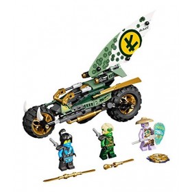LEGO NINJAGO Lloyd’s Jungle Chopper Bike 71745 Building Kit. Ninja Bike Toy Featuring NINJAGO Lloyd and NYA Minifigures, New 