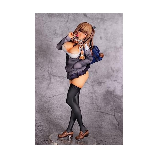 LOXACO Figurines danime Ecchi - Gal JK - 1/6 - PVC/Poitrine Souple/vêtements Amovibles/Collection de Jouets modèles Personna