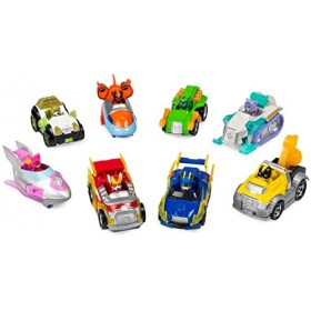 Paw Patrol, True Metal Mighty Pack of 8 Collectible DIE-CAST Vehicles, 1: 55 Scale