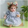 Reborn Dolls Girls Cute 35 cm Silicone Nouveau-né Poupées Rebirth Dolls, The Best Birthday