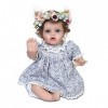 Reborn Dolls Girls Cute 35 cm Silicone Nouveau-né Poupées Rebirth Dolls, The Best Birthday