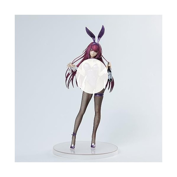 PelcoR Ecchi Original Anime Figures-Fate- Scáthach - 1/7 - Bunny Ver. / Vêtements Amovibles/Modèle de série de Personnages an