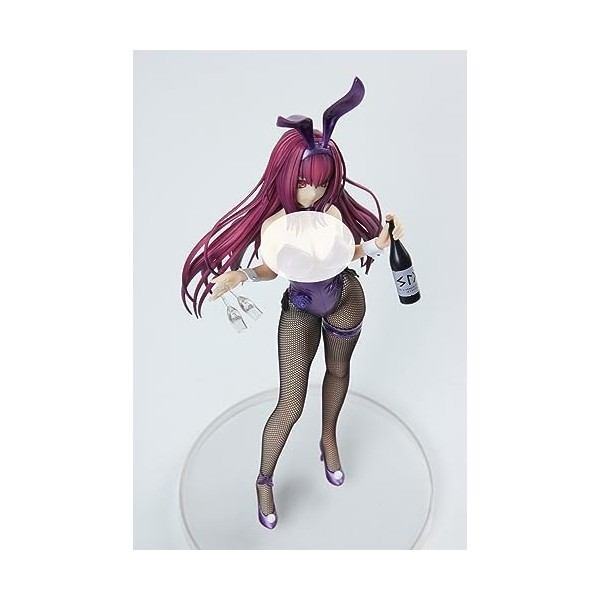 PelcoR Ecchi Original Anime Figures-Fate- Scáthach - 1/7 - Bunny Ver. / Vêtements Amovibles/Modèle de série de Personnages an