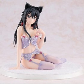 BOANUT Figurine Ecchi Yukino Yukinoshita Lingerie Ver. Assis Figure complète Anime Figure Mignon Personnage de Dessin animé m