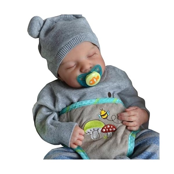 Reborns 18 Pouces Sleeping Baby 18 In Lifelik Baby Réaliste Nouveau-Né Baby Baby Vêtements Réaliste Nouveau-Né Baby