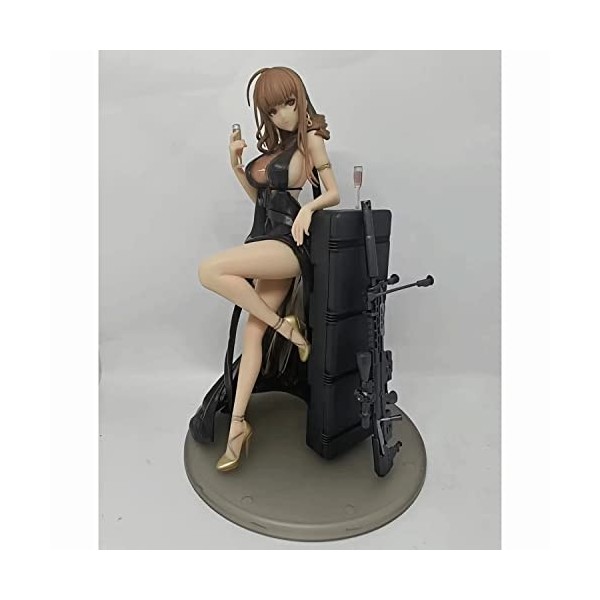 BRUGUI Personnage Original-Filles Frontline-GD DSR-50-robe magnifique-1/7 Ver. Mignonne Fille dodue Debout complète Anime Per