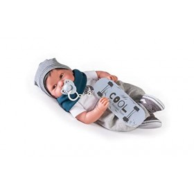 Muñecas Antonio Juan Nouveau-né Pipo Skater, Multicolore 33235 