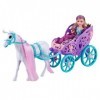 Sparkle Girlz Poupée princesse avec licorne et carrosse 50 cm