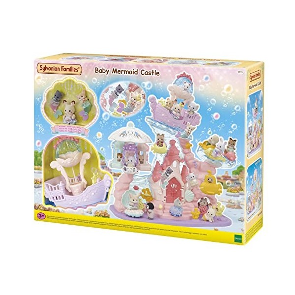 SYLVANIAN FAMILIES - Le château des sirènes - 5715 - La fête foraine - Mini Poupées, Taille unique