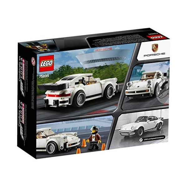 LEGO 75895 Speed Champions 1974 Porsche 911 Turbo 3.0, Véhicules Jouets pour Enfants, modèle de Pack dextension Forza Horizo