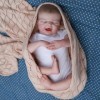 kgniess me Reborn Poupée Garçon Reborn Baby - Poupées de bébé réalistes faites à la main - Corps en tissu doux - Ressemble à 