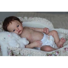 Zero Pam Bebe Reborn Fille Silicone Plein Corps 45cm Bébé Reborn Fille Bebe Reborn Realiste Bebe Reborn Silicone Qui Ressembl