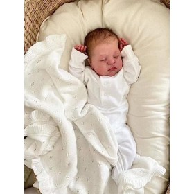 BNNPUU Poupées Reborn de 20 pouces Reborn Bébés faits à la main Réaliste Bébé Poupées Dormir Bébé Nouveau-né Tissu Doux Corps