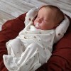 MineeQu 19 Pouces 49CM Lifelike Taille bébé Premie Dormant Reborn Bébé Poupées en Silicone Vinyle pour Le Corps Entier éalist