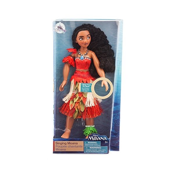 Disney Poupée 29 cm Vaiana Qui Chante Océanie Originale Princesse