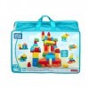 Mega Bloks Sac Blocs Construction Deluxe, 150 briques, jouet pour bébé et enfant de 1 à 5 ans, CNM43