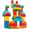 Mega Bloks Sac Blocs Construction Deluxe, 150 briques, jouet pour bébé et enfant de 1 à 5 ans, CNM43