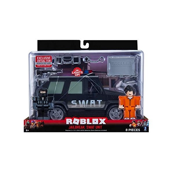 Jazwares Roblox Gaolbreak : SWAT unité Deluxe véhicule, 10774