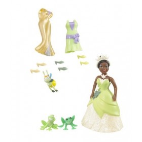 Disney Princesses - P5380 - Accessoire Poupée - La Princesse et la Grenouille - Sac Vinyl Mini Princesse Tiana