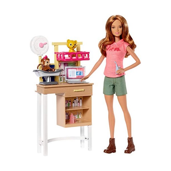 Barbie Zoo Doctor Playset