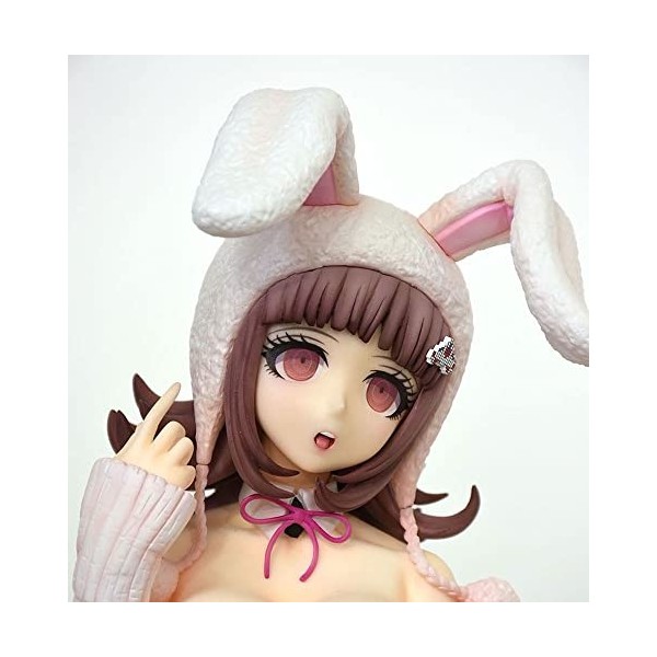 IMMANANT Chiaki Nanami Bunny Ver. Figurine complète 1/4 Chiffre danime Figurine Ecchi Jolie Fille Statue de Personnage de De