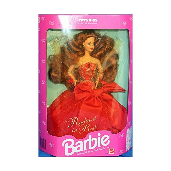 Barbie Collector Doll Toys R Us Special Edition Radiant in Red by Mattel English Manual 