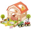 New Classic Toys - 10850 - Jouets en Bois - Jouet de la Ferme en Bois