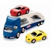 Little Tikes Grand Porte-Voitures - Grand transporteur avec 2 voitures de sport - Des heures de plaisir - Utilisation intérie