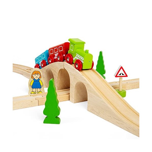 Bigjigs Rail Circuit de Train en Huit