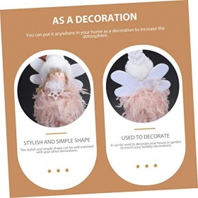 Toyvian 12 Pcs Ornements De Noël Adorable Poupée Parure Poupée Parure De Noël Parure Filles Poupées Décorations De Noël Poupé