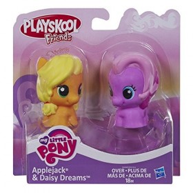 Playskool Friends My Little Pony Figure Two-Pack with Applejack and Daisy Dreams