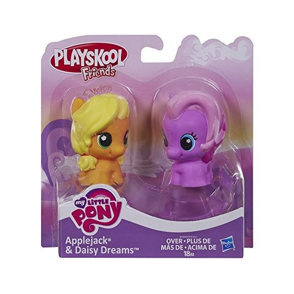 Playskool Friends My Little Pony Figure Two-Pack with Applejack and Daisy Dreams