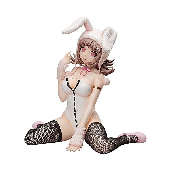 BOANUT Figurine Ecchi Sayonara Zetsubou Gakuen Chiaki Nanami Bunny Ver. Figure complète Anime Figure Statue Jouets Modèle Col