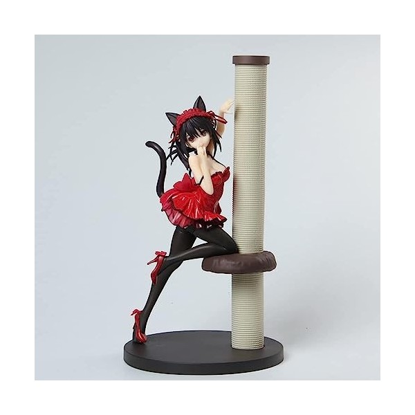 NEWLIA Figurine Ecchi Anime Figuren-Date A Live Kurumi Tokisaki 1/7 Anime à Collectionner/modèle de Personnage PVC Statue Pou