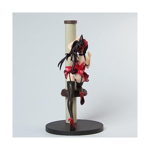 NEWLIA Figurine Ecchi Anime Figuren-Date A Live Kurumi Tokisaki 1/7 Anime à Collectionner/modèle de Personnage PVC Statue Pou