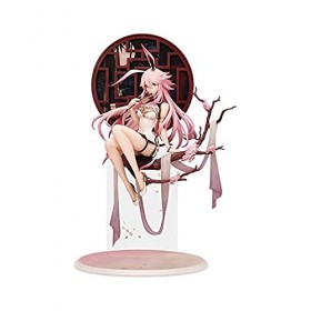 FABRIOUS Chiffre danime Figurine Ecchi Houkai 3e Robe Chinoise Sakura Yae Ver. 1/8 Les vêtements sont Amovibles modèle Colle