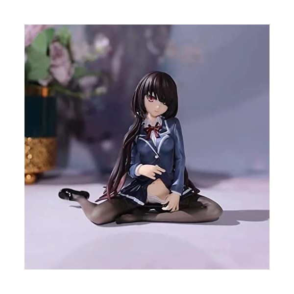 FABRIOUS Ecchi Figure Anime Figure/statue Modèle de personnage de bande dessinée Date A Live - Tokisaki Kurumi - 1/7 - Unifor