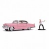 Jada Toys Elvis Presley Cadillac Fleetwood 1955 Voiture Jouet de Die-cast Portes ouvrantes Coffre et Capot Inclus Elvis Échel