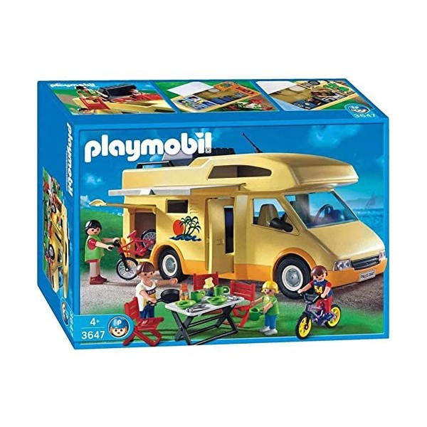Playmobil - 3647 - Les Loisirs - Famille / Camping car