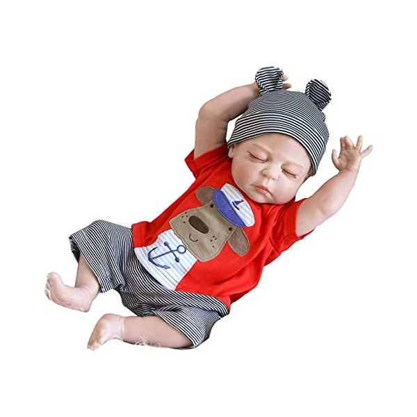 Eastuy Poupée Renaissance | Bébé Doux Corps réaliste,Jouets lavables Real Rebirth pour Enfants, Dormir avec des bébés