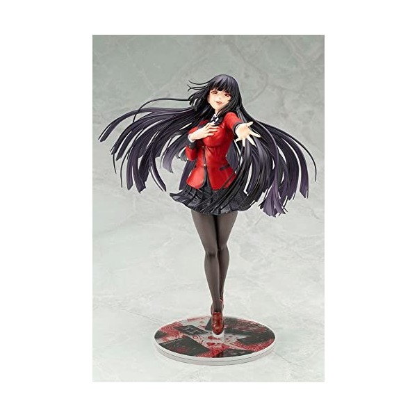 OneOneSay Chiffre danime 1/8 Kakegurui : Yumeko Jabami Fille de Jeu Figurine PVC Modèle de Personnage danime Objets de Coll