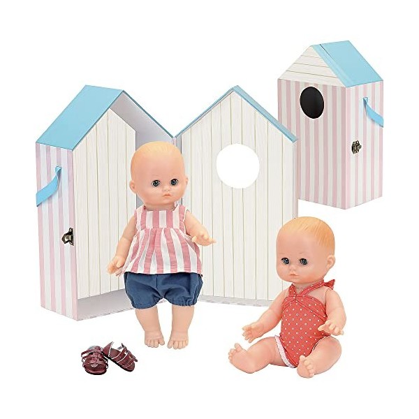 PETITCOLLIN - Petit Câlin 28 cm "Deauville" - Poupée pour enfant dès 3 ans- 612861