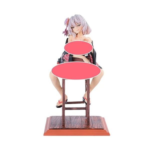 RoMuka Chiffre danime Kano Ebisugawa 1/6 Figurine complète Figurine Modèle de personnage danime Gros seins Vêtements amovib