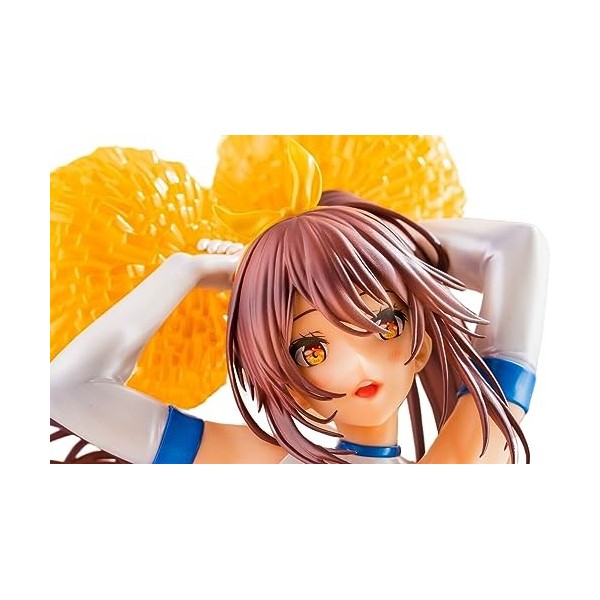 NATSYSTEMS Chiffre danime Figurine Ecchi Pom-pom girl du soleil 1/6 Figurine complète Modèle de personnage danime Gros sein